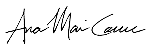 Ana Mari Cauce's signature